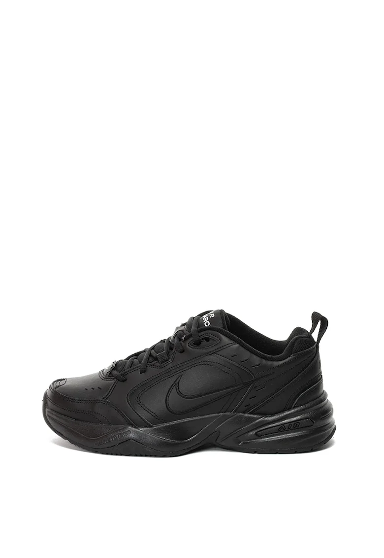 Pantofi Air Monarch IV din piele si piele ecologica pentru fitness, Negru
