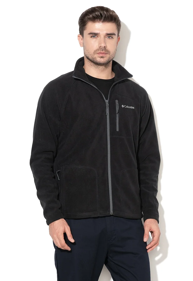 Bluza din fleece cu fermoar, pentru trekking Fast Trek II