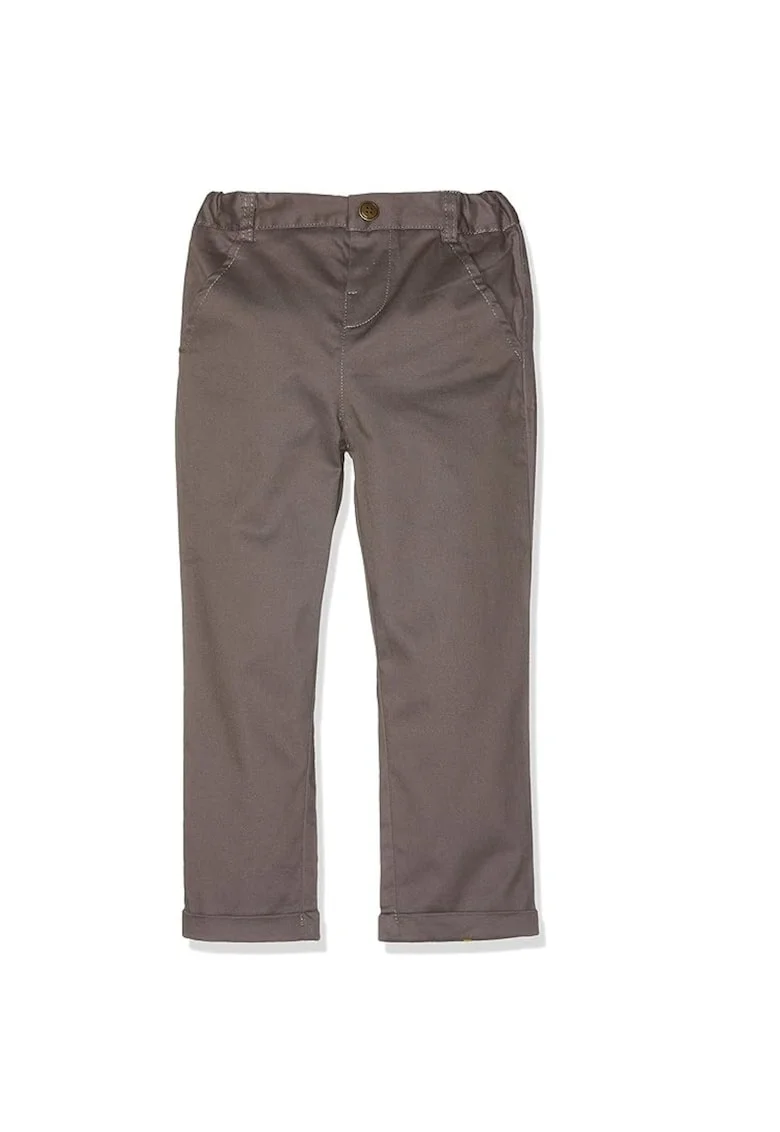 Pantaloni baieti,  Bumbac/Elastan, Gri,