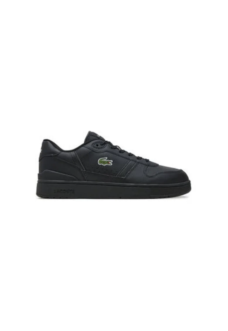 Pantofi sport barbati, 748SMA0031,  Piele naturala, Negru, Negru