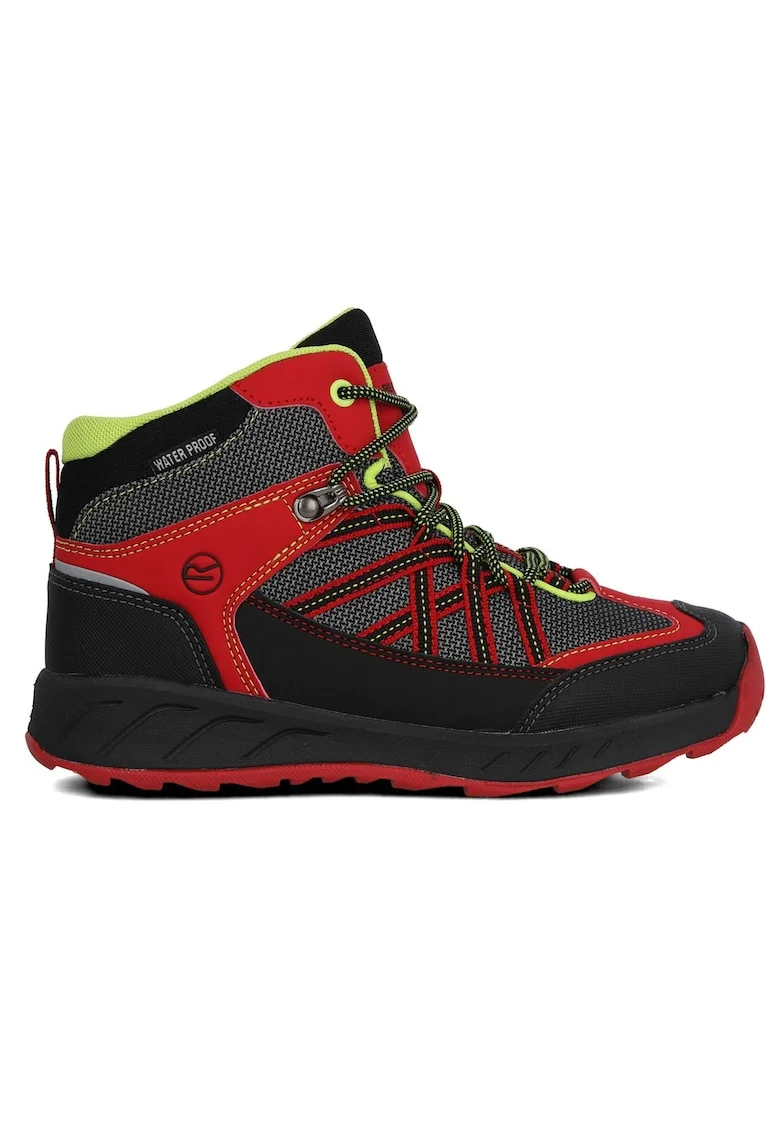 Pantofi sport copii,  Impermeabili, Rosu, Sintetic/Textil