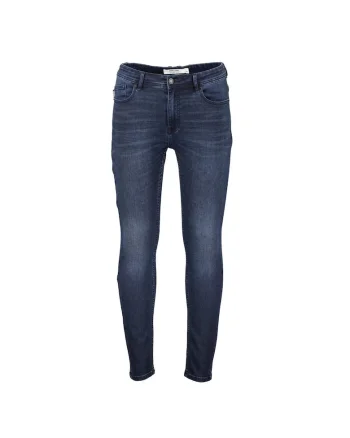 Blugi baieti,  Bumbac/Poliester, Bleumarin,