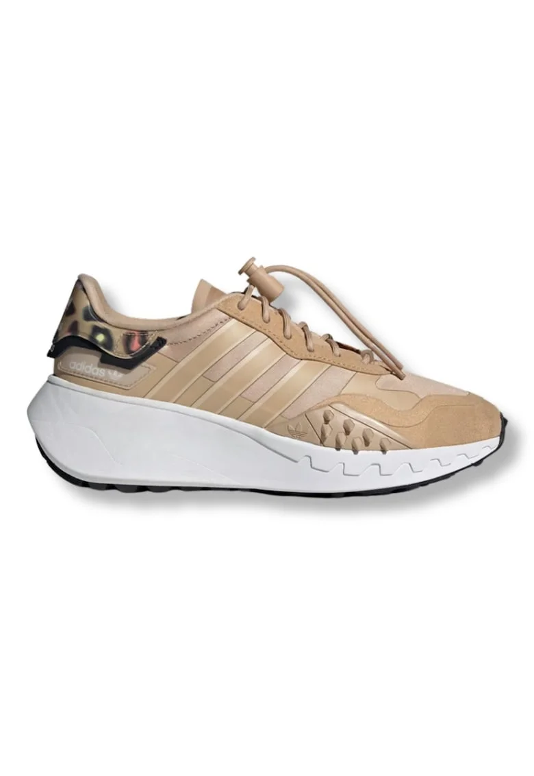 Pantofi sport dama  Choigo, sintetic/textil, bej