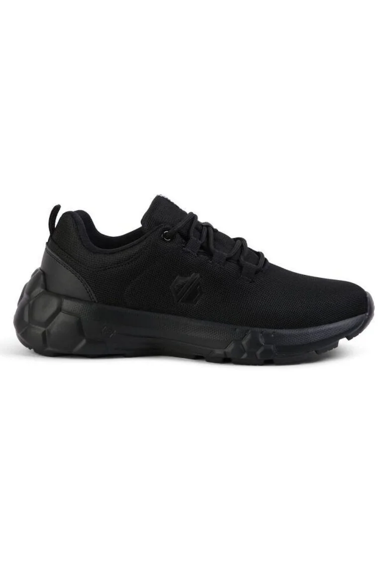Pantofi sport pentru femei  negru, material textil, talpa EVA,
