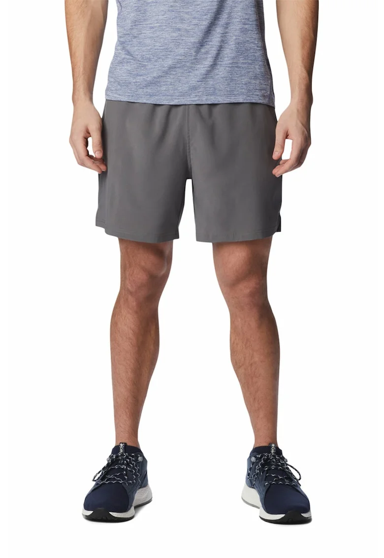 Pantaloni scurti cu buzunare laterale, Gri