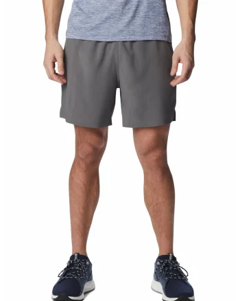 Pantaloni scurti cu buzunare laterale, Gri