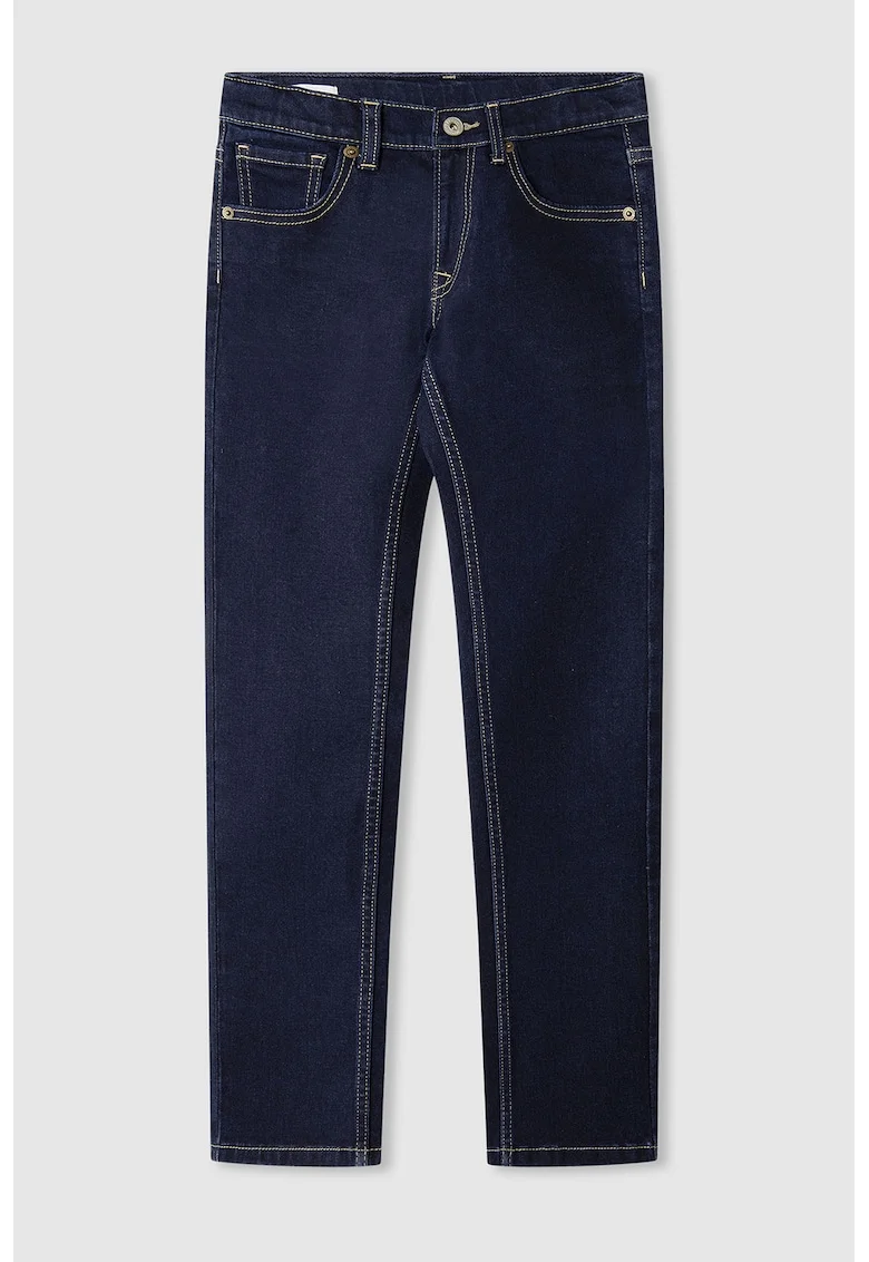 Blugi cu talie joasa, Bleumarin