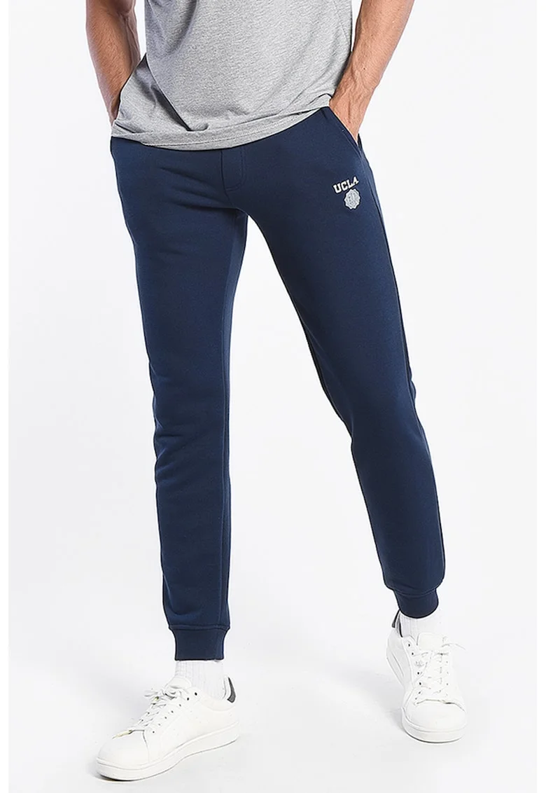 Pantaloni de trening din amestec de bumbac Luskin