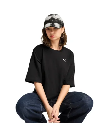 Tricou femei  Wardrobe Ess Oversized Short Tee Bl, Negru