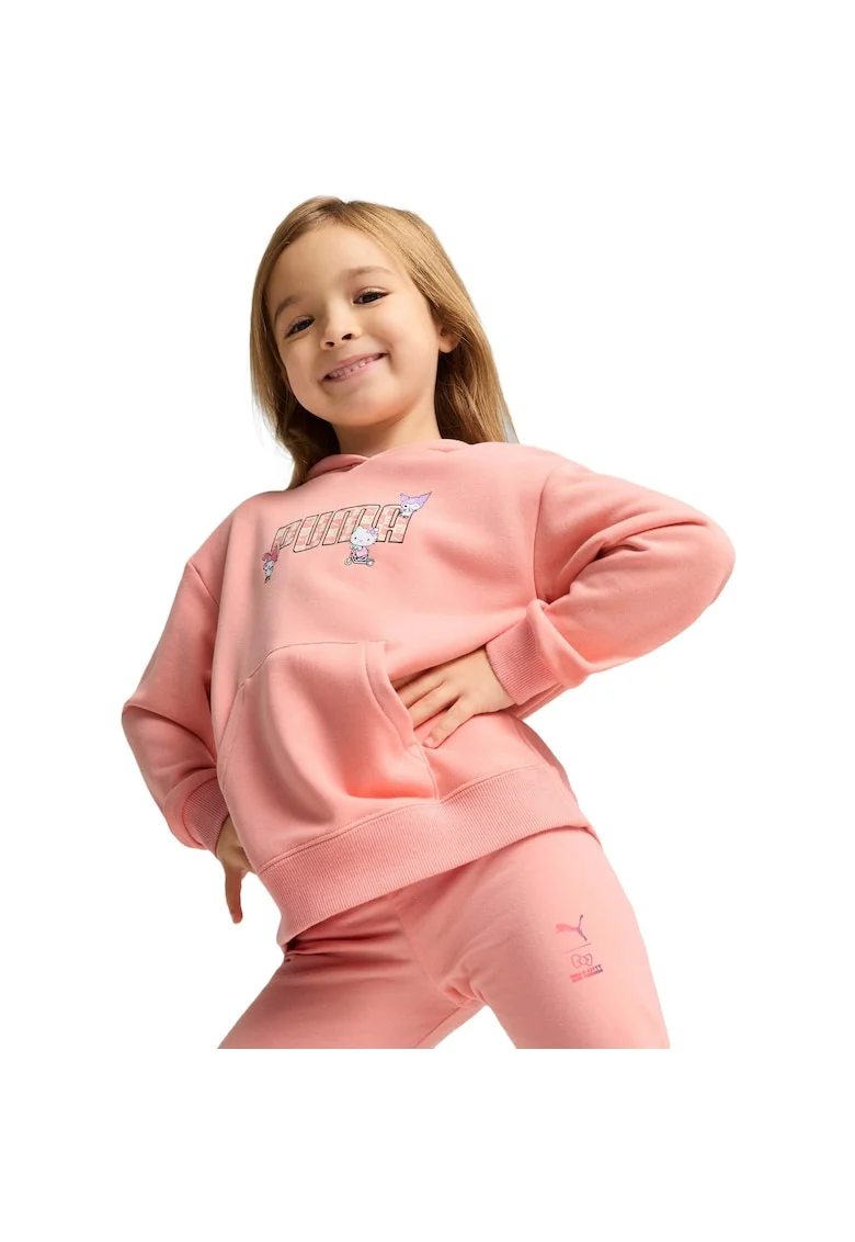 Hanorac copii  X Hello Kitty Friends Relaxed Hoodie Tr, Roz