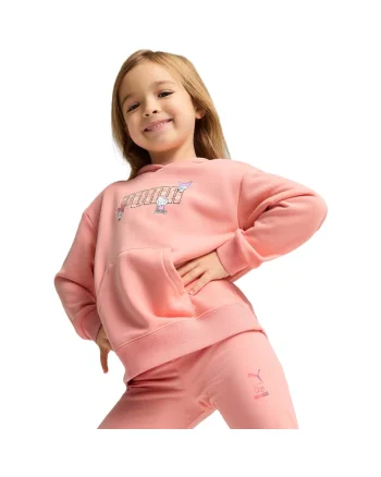Hanorac copii  X Hello Kitty Friends Relaxed Hoodie Tr, Roz