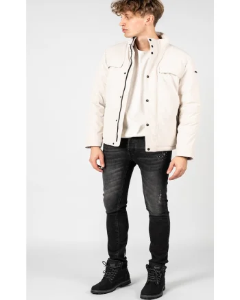 Geaca regular fit cu fermoar, 50