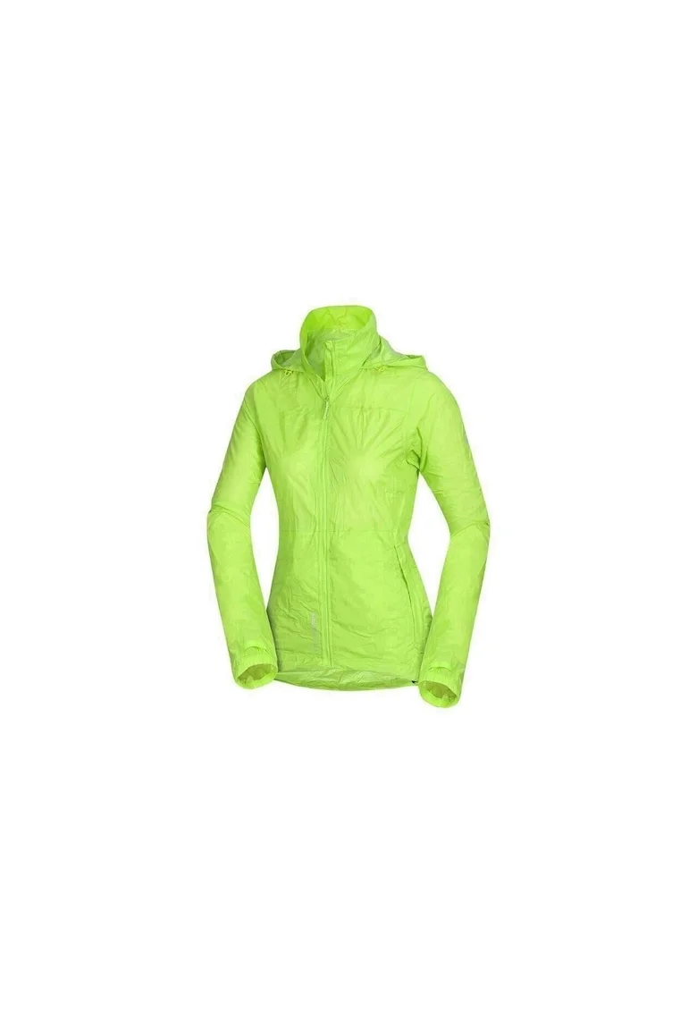 Jacheta femei impermeabila  Northkit BU-4268OR, Verde neon