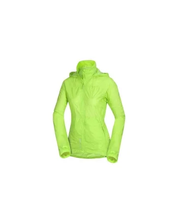 Jacheta femei impermeabila  Northkit BU-4268OR, Verde neon