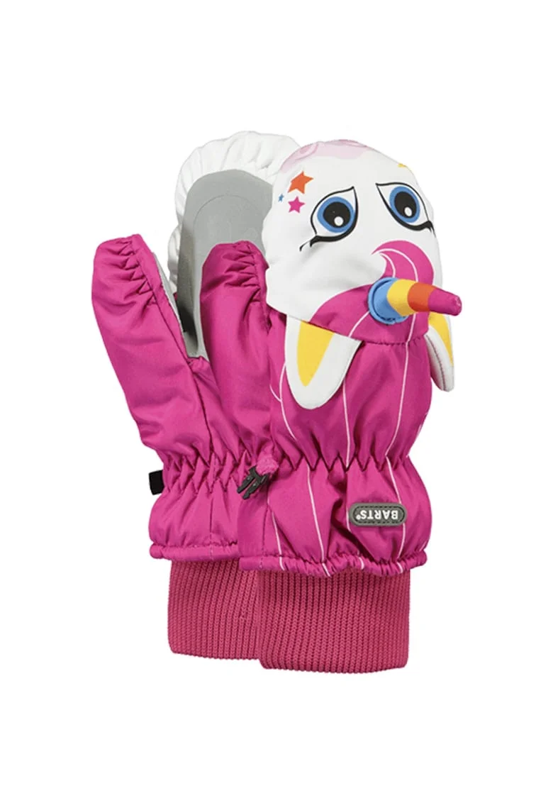 Manusi ski  Nylon Mitts 3D, pentru copii, marime, Fucsia