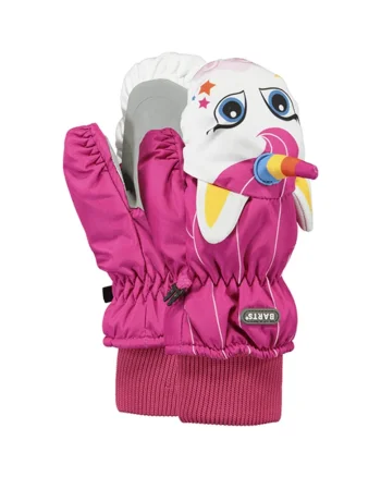 Manusi ski  Nylon Mitts 3D, pentru copii, marime, Fucsia