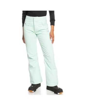 Pantaloni de schi dama,  Poliester, Verde, Verde