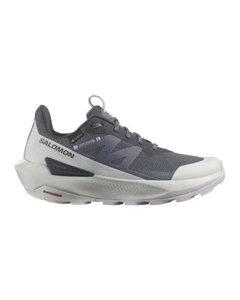 Pantofi cu tehnologie Gore-Tex, pentru drumetie Elixir Activ, Gri/Alb murdar