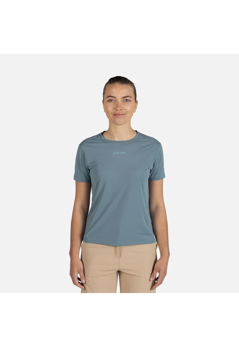 Tricou  Sidelhorn Tee, albastru, pentru dama, Albastru