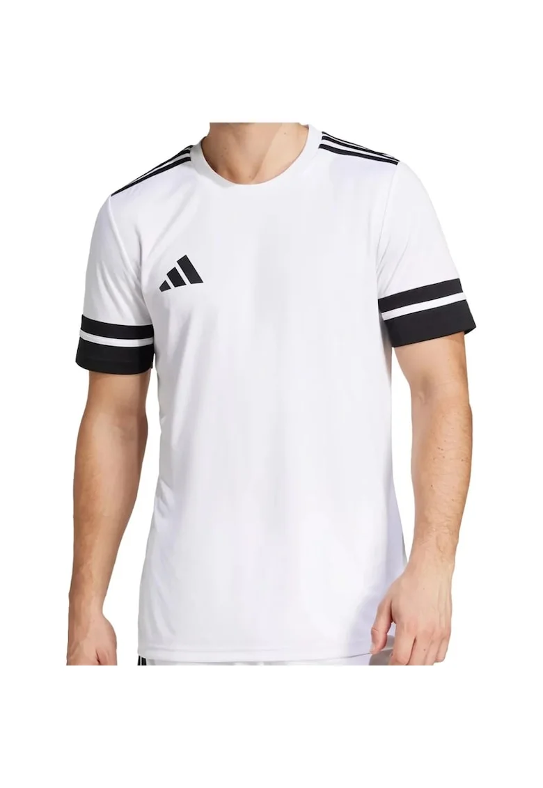 Tricou  Squadra 25 pentru barbati, Alb/Negru