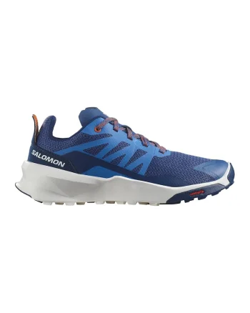 Pantofi din material textil, pentru drumetie Patrol, Albastru prafuit/Albastru royal