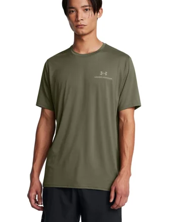 Tricou pentru fitness Vanish Energy, Verde masliniu