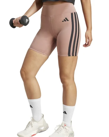 Colanti scurti cu talie inalta pentru fitness, Negru/Bej