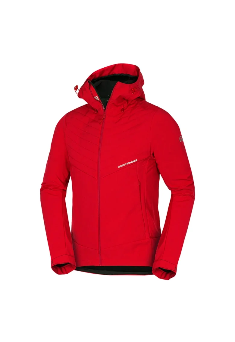 Jacheta softshell izolatie 5K/5K barbati Marquis, Rosu