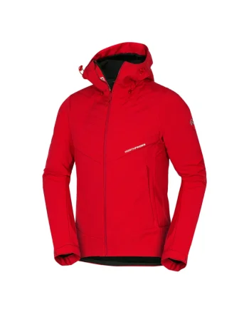 Jacheta softshell izolatie 5K/5K barbati Marquis, Rosu