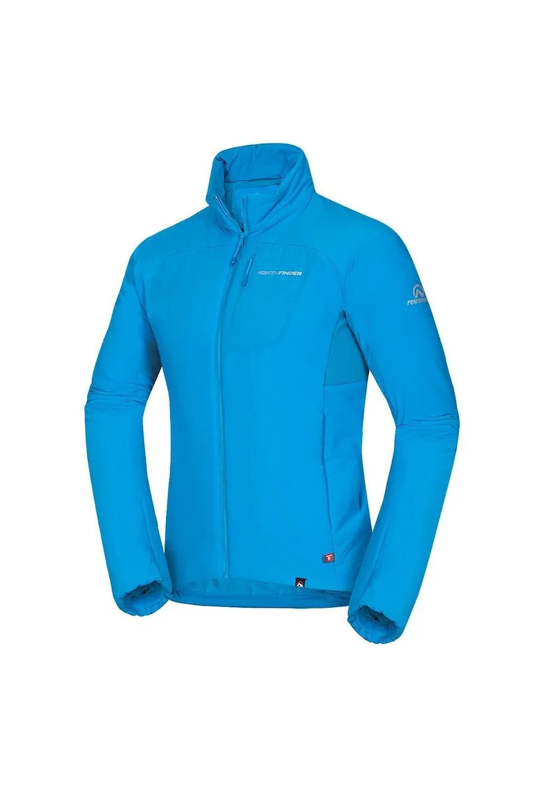 Jacheta hybrida PrimaLoft® ThermoPlume® slim fit pentru barbati Smrek, Albastru