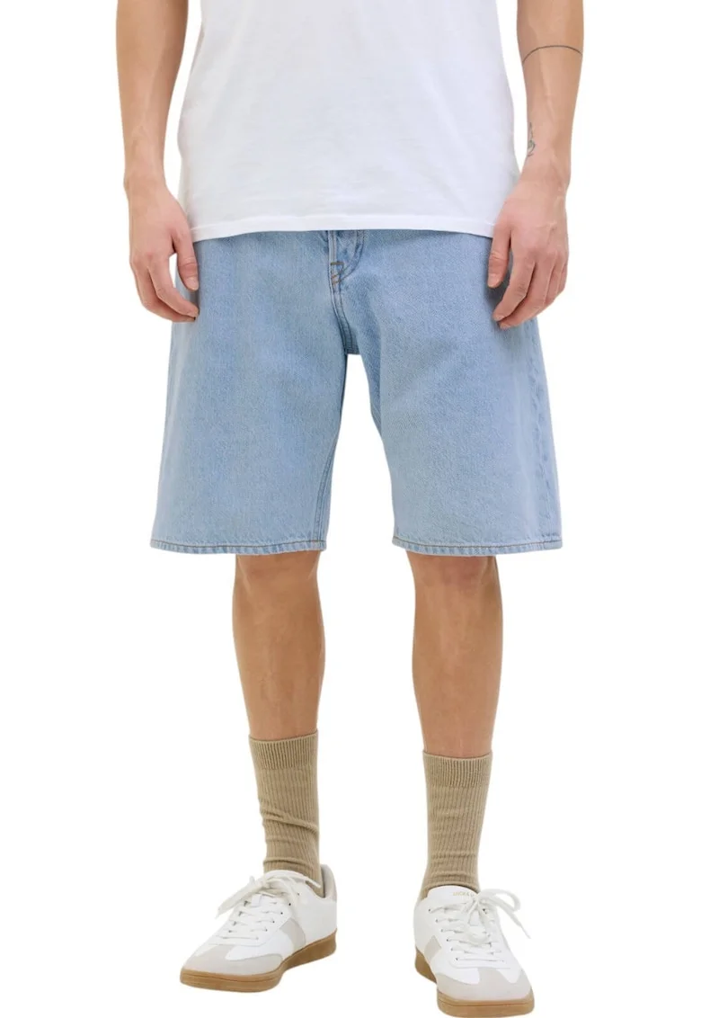 Blugi scurti JACK &JONES Alex Original AM 300 SN 45475, Albastru deschis