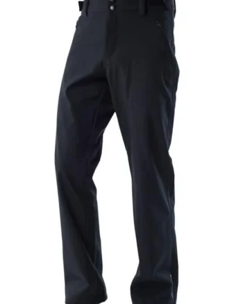 Pantaloni trekking din softshell 3L 5K/5K barbati Chad, Negru