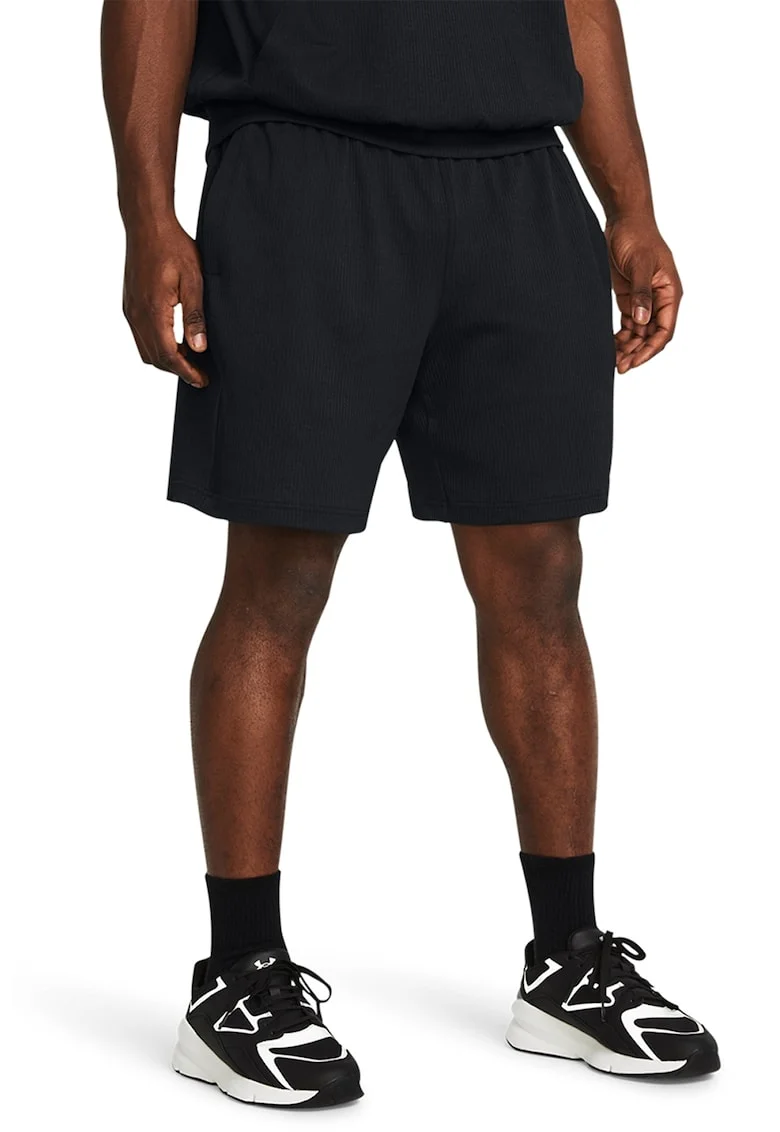 Bermude relaxed fit pentru antrenament Journey, Negru