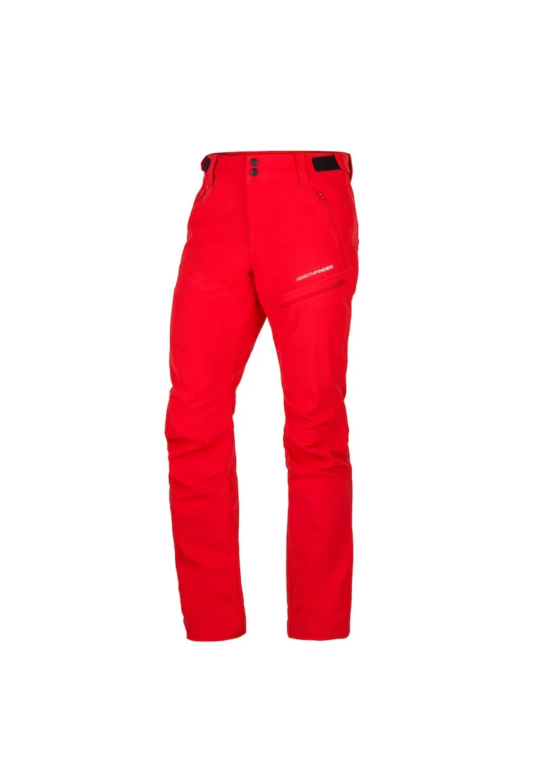 Pantaloni din softshell 3L 10K/5K pentru barbati Breithorn, Rosu