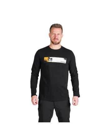Tricou bumbac barbati Rush, Negru
