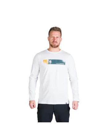 Tricou bumbac barbati Rush, Alb