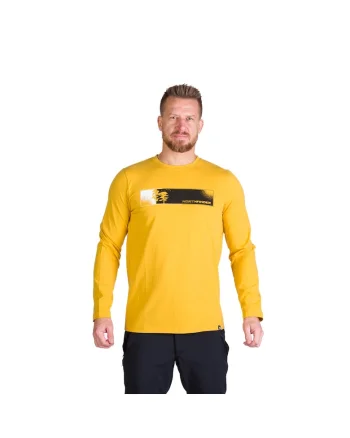 Tricou bumbac barbati Rush, Galben