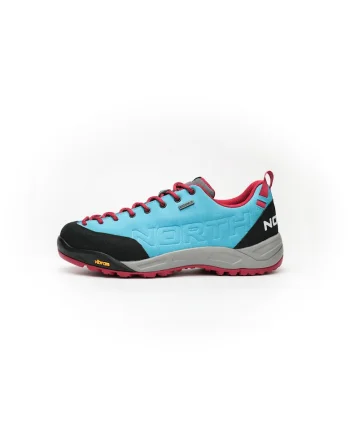 Pantofi de drumetie pentru femei Vibram® Megagrip Manaslu, Albastru azur