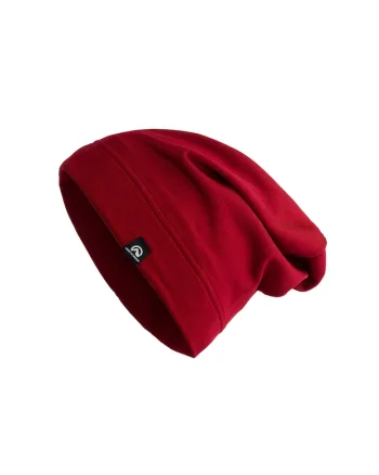 Caciula unisex din fleece Kairak, Rosu inchis