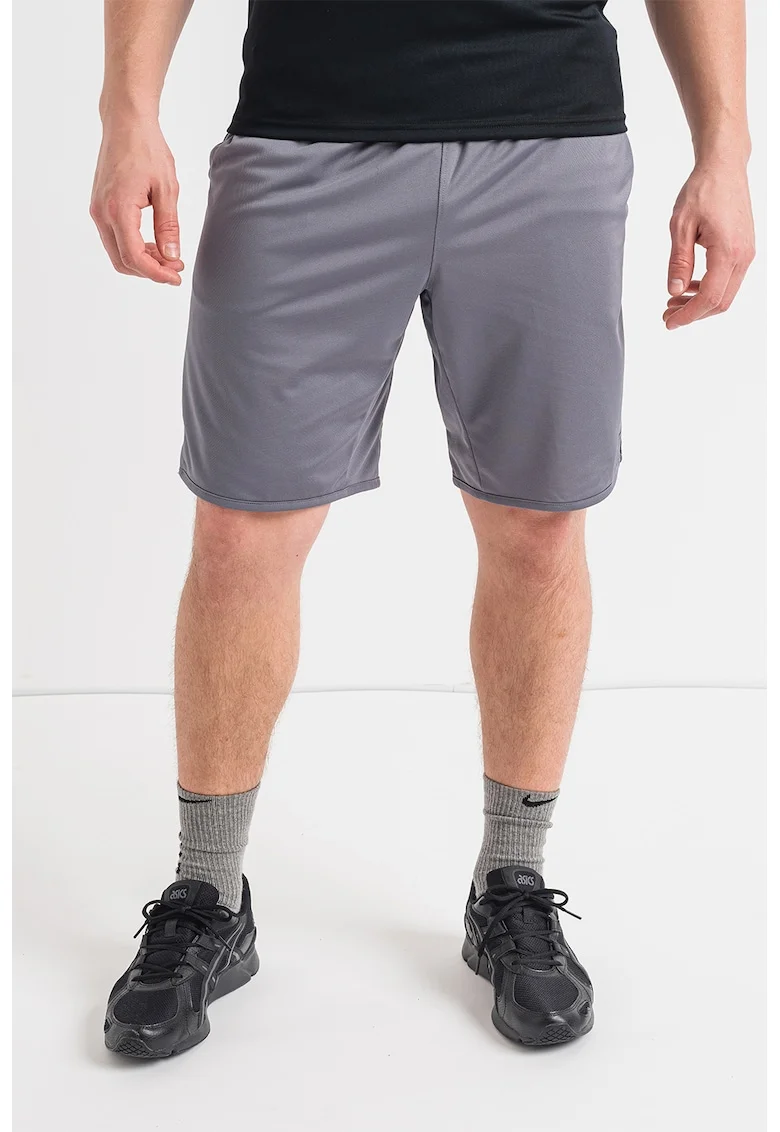 Pantaloni scurti cu tehnologie Dri-FIT pentru fitness Totality, Gri cenusiu