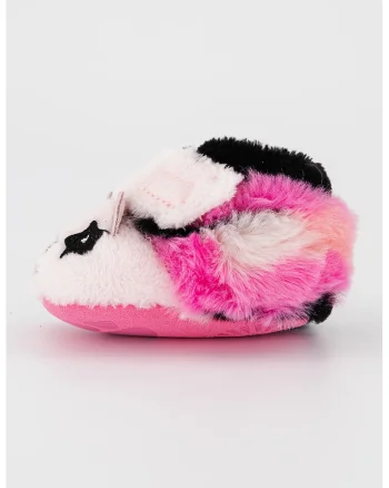 Botosei pufosi Bixbee Panda, Negru, Roz,