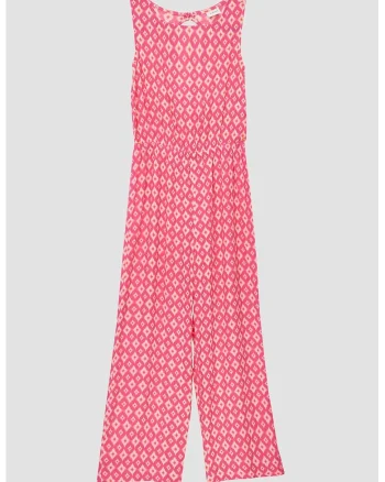 Salopeta regular-fit, Roz pastel