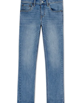 Blugi slim fit cu aspect decolorat 511, Albastru deschis