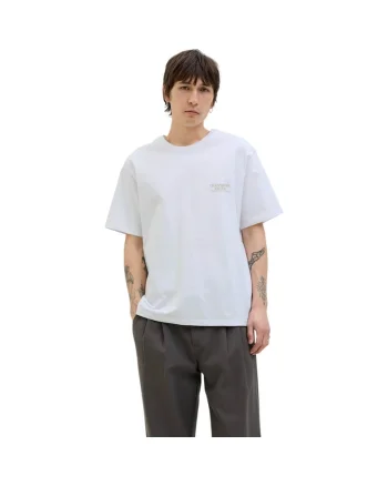 Tricou JACK &JONES Hydra Photo 45860, Alb