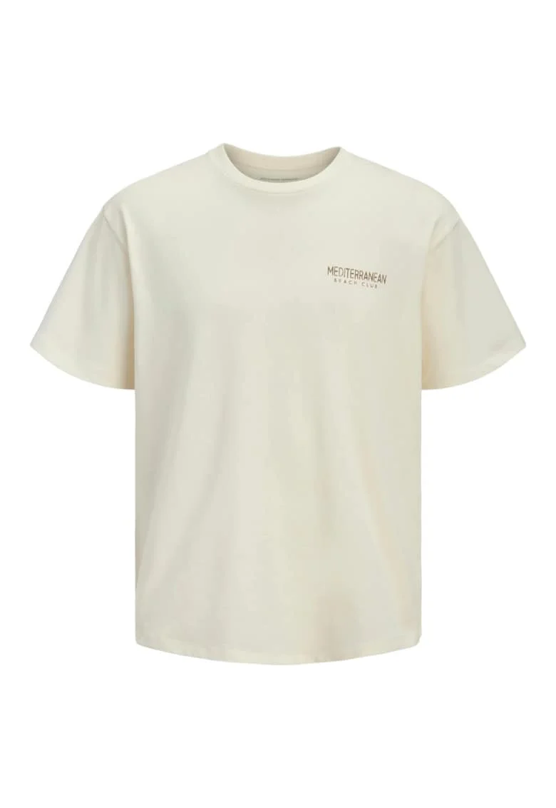 Tricou JACK &JONES Beach Club SS25 45870, Bej