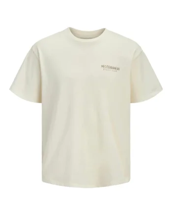 Tricou JACK &JONES Beach Club SS25 45870, Bej