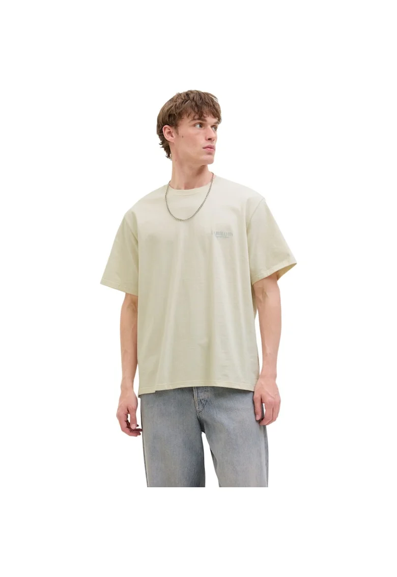 Tricou JACK &JONES Hydra Photo 45850, Bej