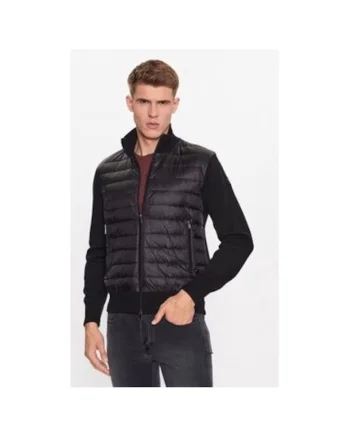 Geaca barbati,  303015305, Lana/Acril, Negru, Negru