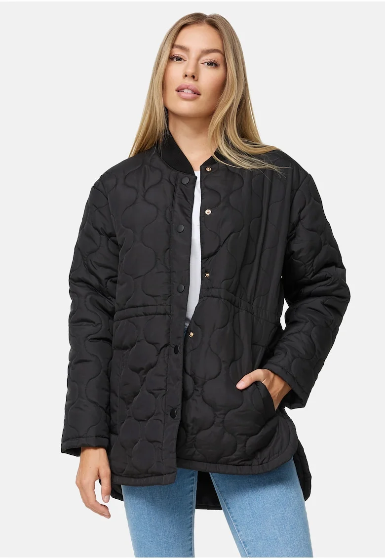 Geaca cu capsa Juliet 5691, Negru