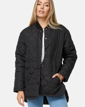 Geaca cu capsa Juliet 5691, Negru